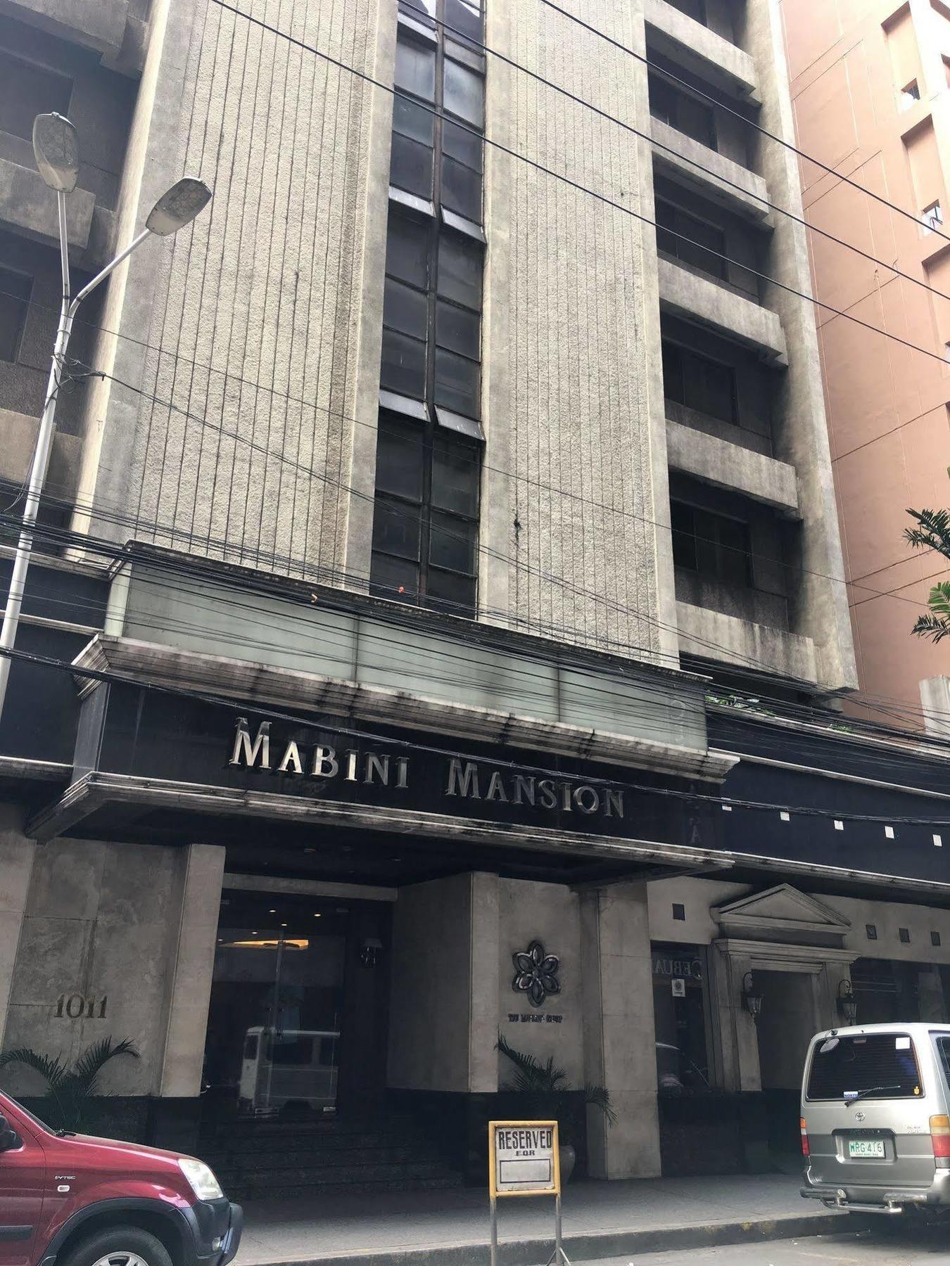 Mabini Mansion Hotel & Residential Suites Manille Extérieur photo